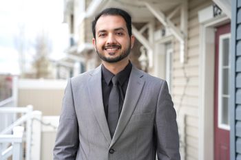 Portrait of Vidish Dwivedi, Associate.